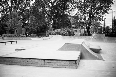 Skatepark, photo by Aaron Cayer
